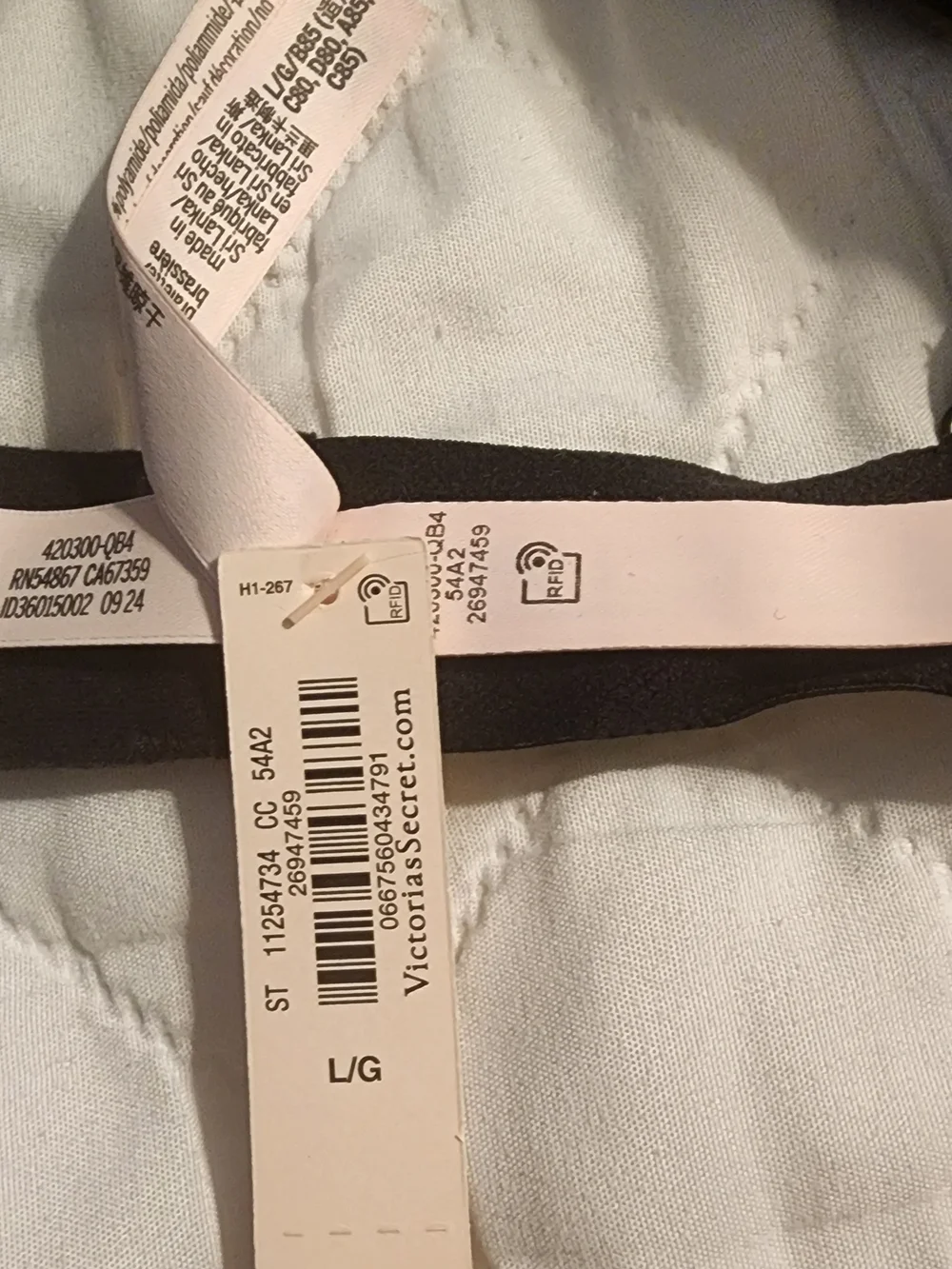 Victoria's Secret Silver Rhinestone Bralette - Picture 5 of 6